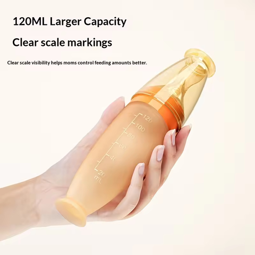 Baby Food Feeder Spoon Bottle Every mon needs it!
