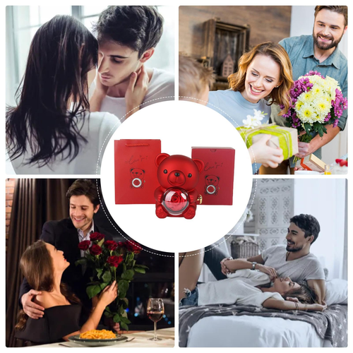 Forever Bear Rose Proposal BOX