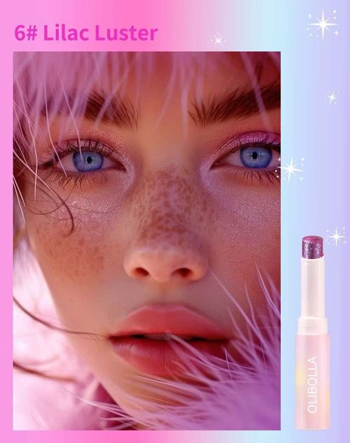 6-pcs highlight& eyeshadow stick for makeup beginner