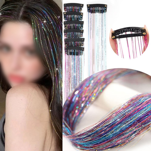 Prism Clip-in Tinsel 12pcs