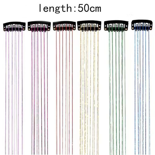 Prism Clip-in Tinsel 12pcs