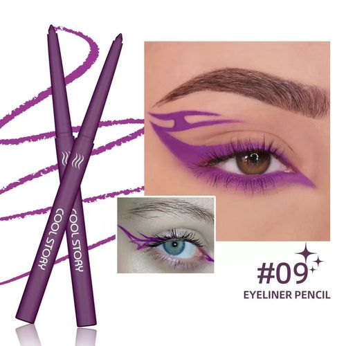 12-color eyeliner pencils