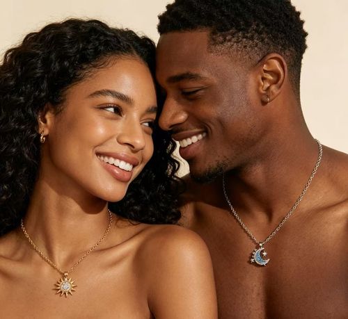 Sun & Moon Soulmate Necklace 2-pack