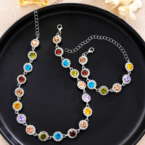 Zuri Rainbow Necklace