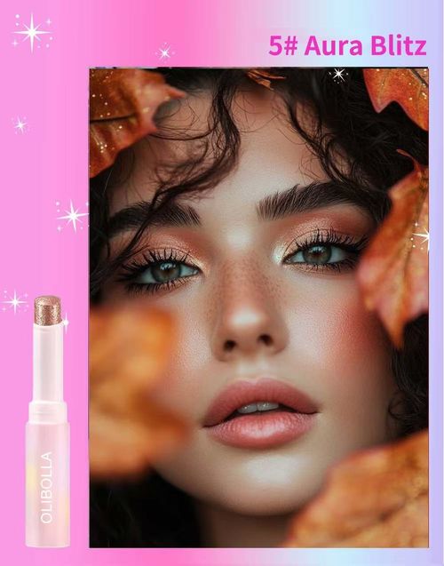 6-pcs highlight& eyeshadow stick for makeup beginner