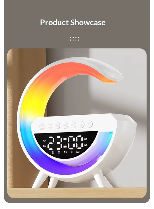 triple！Bluetooth Speaker, Power Bank, and Night Light
