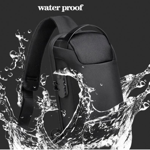 Waterproof, Anti-Theft, Combination-Lock Bag