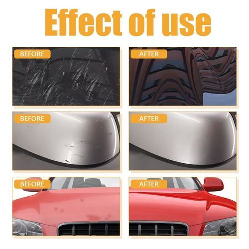 scratch repair wax on car
