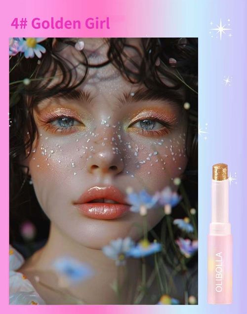 6-pcs highlight& eyeshadow stick for makeup beginner