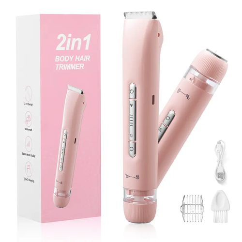 Women's Multifunctional 2-in-1 Cordless Rechargeable Electric Shaver