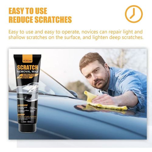 scratch repair wax on car