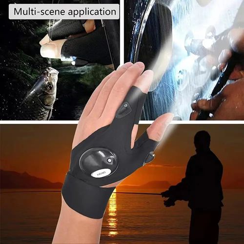 LED glove flashlight