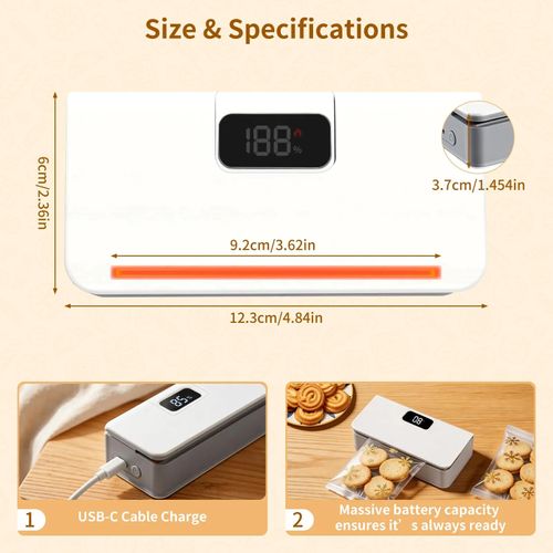😘Rechargeable Mini Bag Sealer🤞💥