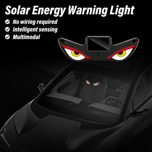💥Solar Demon Eye LED Car Window Light😍