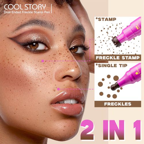 😍Spot Concealer Pen with Gourd-Shaped Tip: 2-in-1 Contouring Pen—Natural, Realistic, Waterproof, and Long-Lasting💥