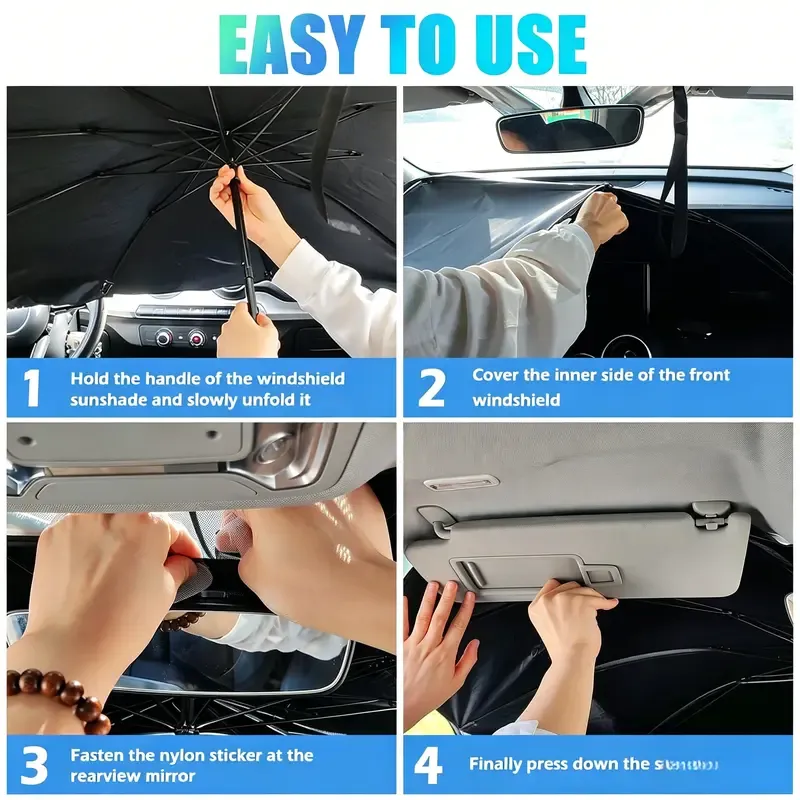 Car Windshield Sun Shade Umbrella Cover