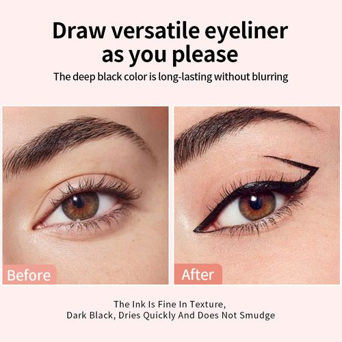 😍Heart-Shaped Eyeliner Stamp: Waterproof, Sweat-Resistant, Long-Lasting, and Flexible—Perfect for Those Who Hate Fiddly Eyeliner❤️