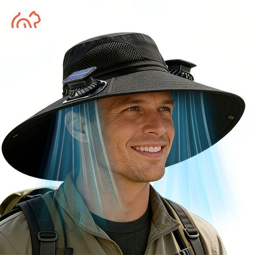 Outdoor Solar Fan Cap