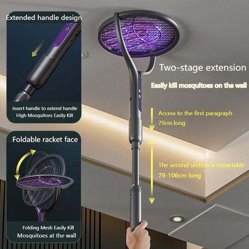 💥Rotating Electric Mosquito Swatter😘