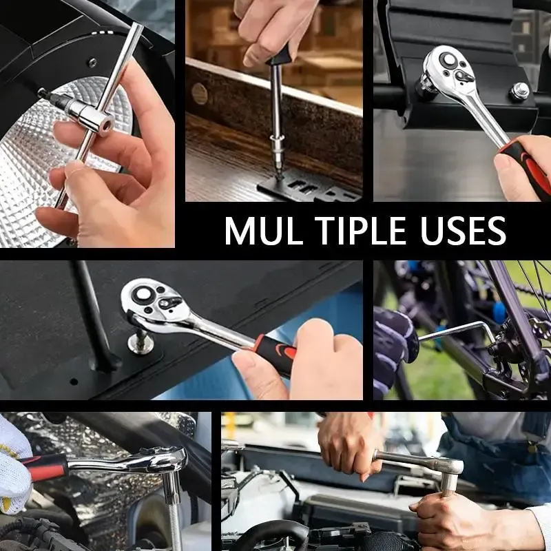 46pcs Car Repair Machinery Tools Set