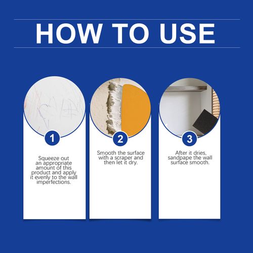 💥Waterproof and moisture-resistant wall filler❤️