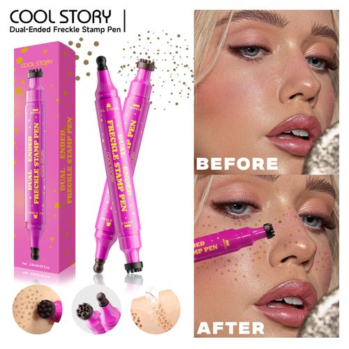😍Spot Concealer Pen with Gourd-Shaped Tip: 2-in-1 Contouring Pen—Natural, Realistic, Waterproof, and Long-Lasting💥