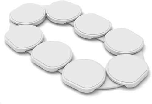 😍White- The Lazy Susan Revolution - The First Patented Lazy Susan Turntable Expandable for Rectangular & Oblong Tables - Kitchen & Dining Tables - Great Gift! Parties & Gatherings💥
