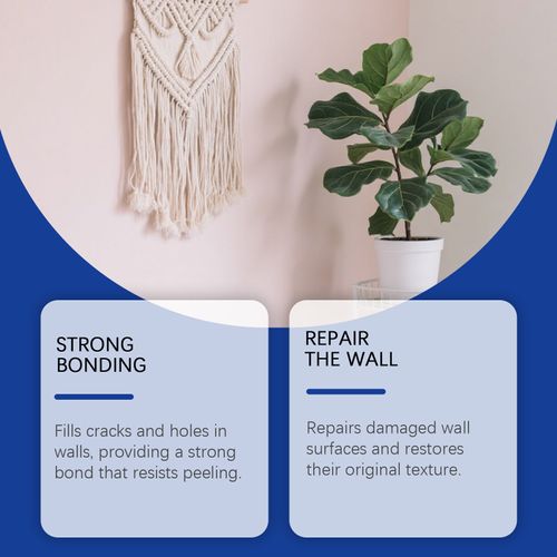 💥Waterproof and moisture-resistant wall filler❤️