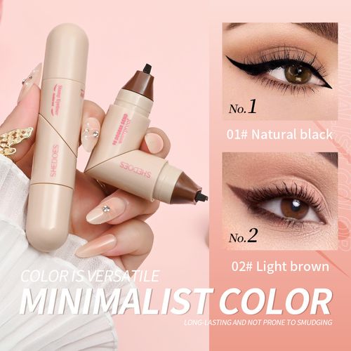 😍Heart-Shaped Eyeliner Stamp: Waterproof, Sweat-Resistant, Long-Lasting, and Flexible—Perfect for Those Who Hate Fiddly Eyeliner❤️