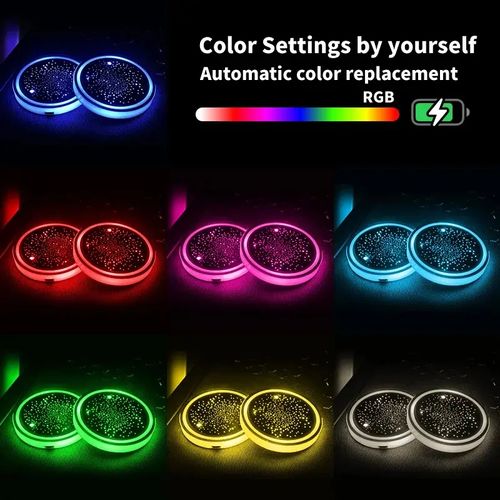 💥Light Up Car Coasters😍