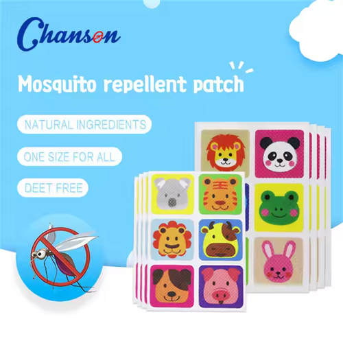 Best Selling Indoor or Outdoor Cartoon 100% Natural Mosquito Repellent Stickers for All Ages (36 Stickers)