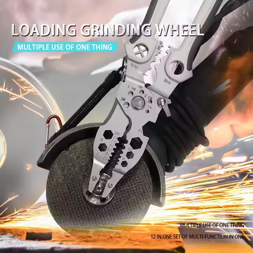 Multifunctional Electrical Industrial Grade Branching Wire Stripping Wire Pulling Electrician Specific Wire Stripping Pliers