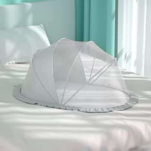 Portable Folding Breathable Crib Mosquito Net 128x65x55cm cm Baby Shade Bottomless