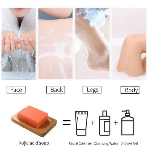 Kojic Acid Soap Philippine Kojic Acid Soap Papaya Soap Handmade Facial Cleansing Soap Bath Soap
