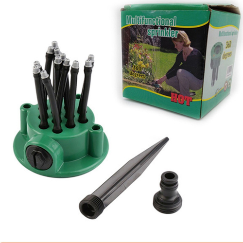 Automatic Garden Sprinkler with 12 Flexible Heads（Cash on delivery is supported）