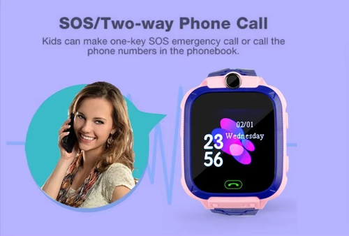 Safe Kids Smart Watch: Waterproof, SOS, GPS Tracking（Cash on delivery is supported）