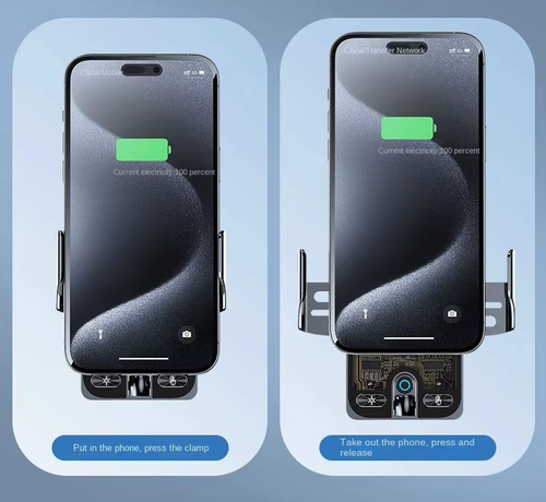 Super 66W Wireless Car Charger Magnetic Mount Auto Infrared Sensor（Cash on delivery is supported）