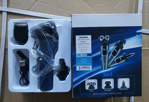 3 in 1 Electric Shaver Washable USB Rechargeable Grooming Kit（Cash on delivery is supported）