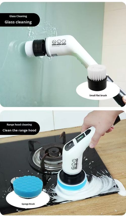Portable Retractable Electric Cleaning Brush（Cash on delivery is supported）