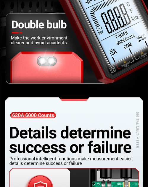 Large Screen Display Multimeter（Cash on delivery is supported）