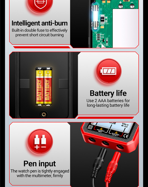 Large Screen Display Multimeter（Cash on delivery is supported）