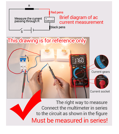 Large Screen Display Multimeter（Cash on delivery is supported）