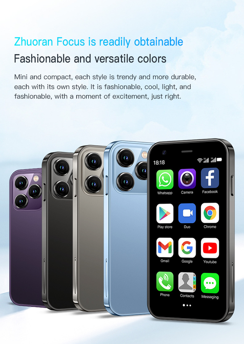 MINI 3G Smart Phone: Portable Android, Flagship Specs, Dual SIM（Cash on delivery is supported）