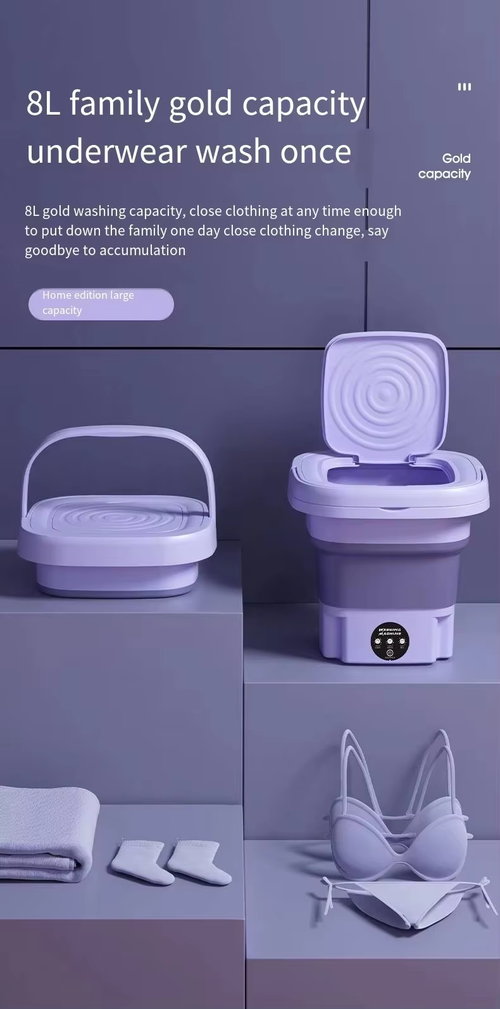 Portable Mini Washer for Home Dorm and Underwear（Cash on delivery is supported）