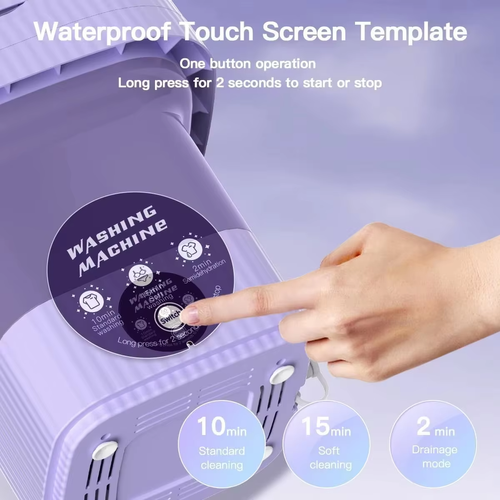 Portable Mini Washer for Home Dorm and Underwear（Cash on delivery is supported）