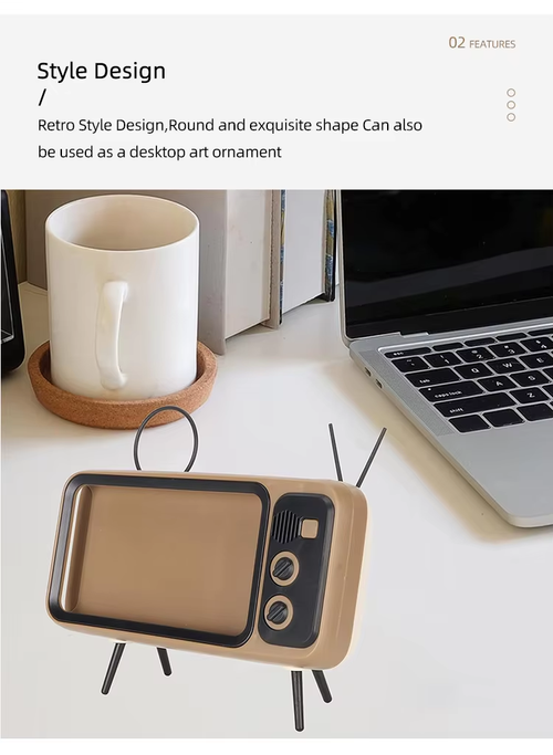 Retro TV Mobile Phone Screen Stand（Cash on delivery is supported）