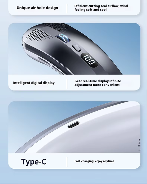 30Hrs Battery 100Speed Neck Fan Stay Cool（Cash on delivery is supported）