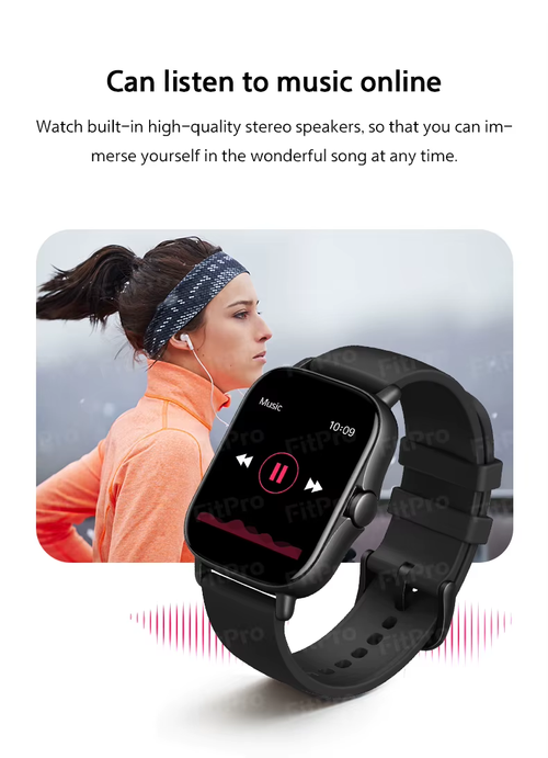 Smart Watch Heart Rate Call Waterproof Sports Game Pedometer（Cash on delivery is supported）