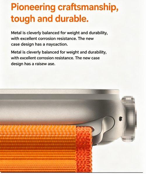 Ultra2 Smart Watch BP Heart Rate Bluetooth Sports Watch（Cash on delivery is supported）