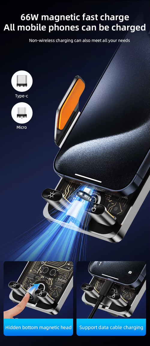 Car Wireless Charger Mount, 360 Adjustable（Cash on delivery is supported）